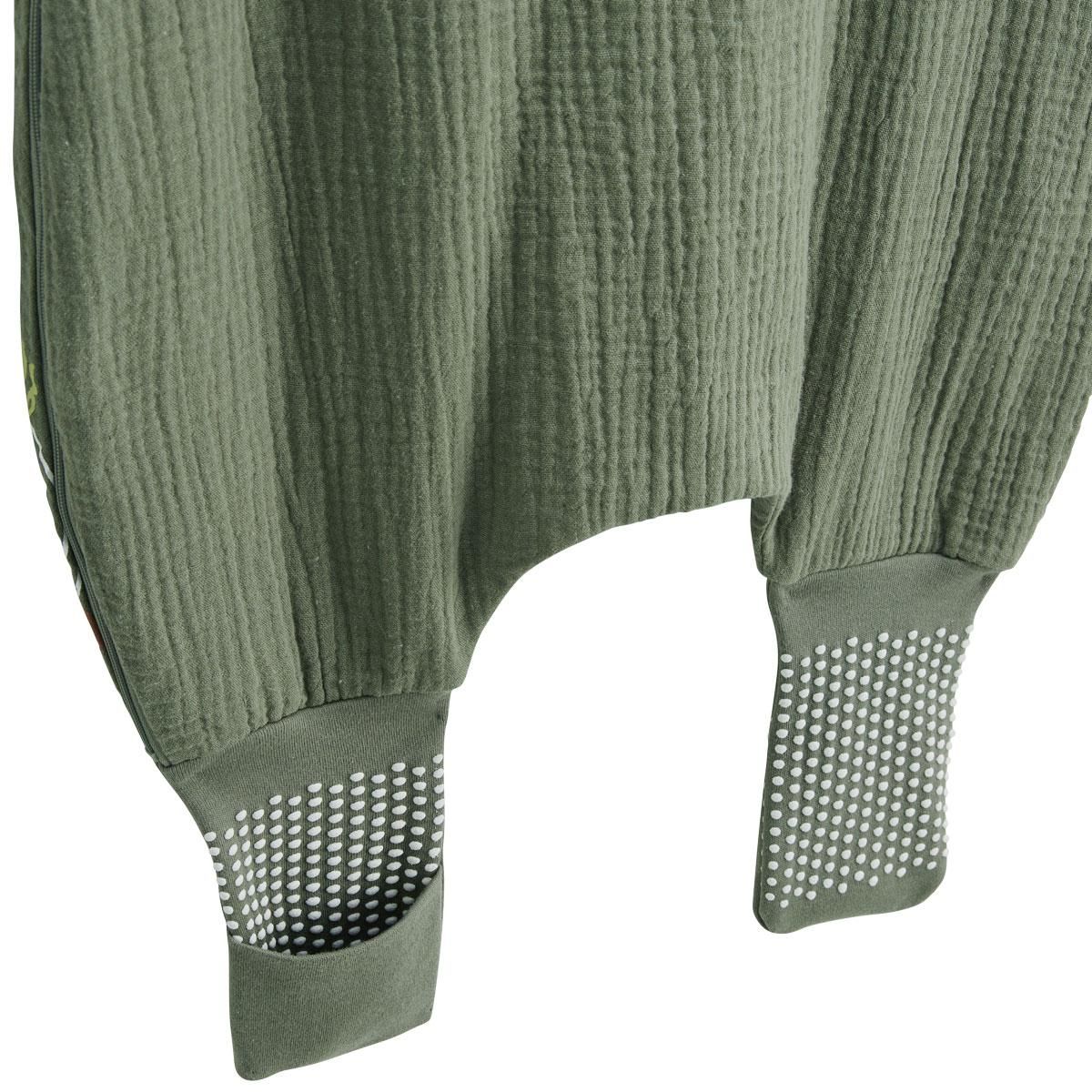 Petit Béguin Turbulette d'été en gaze de coton avec pieds retroussables Dumbea