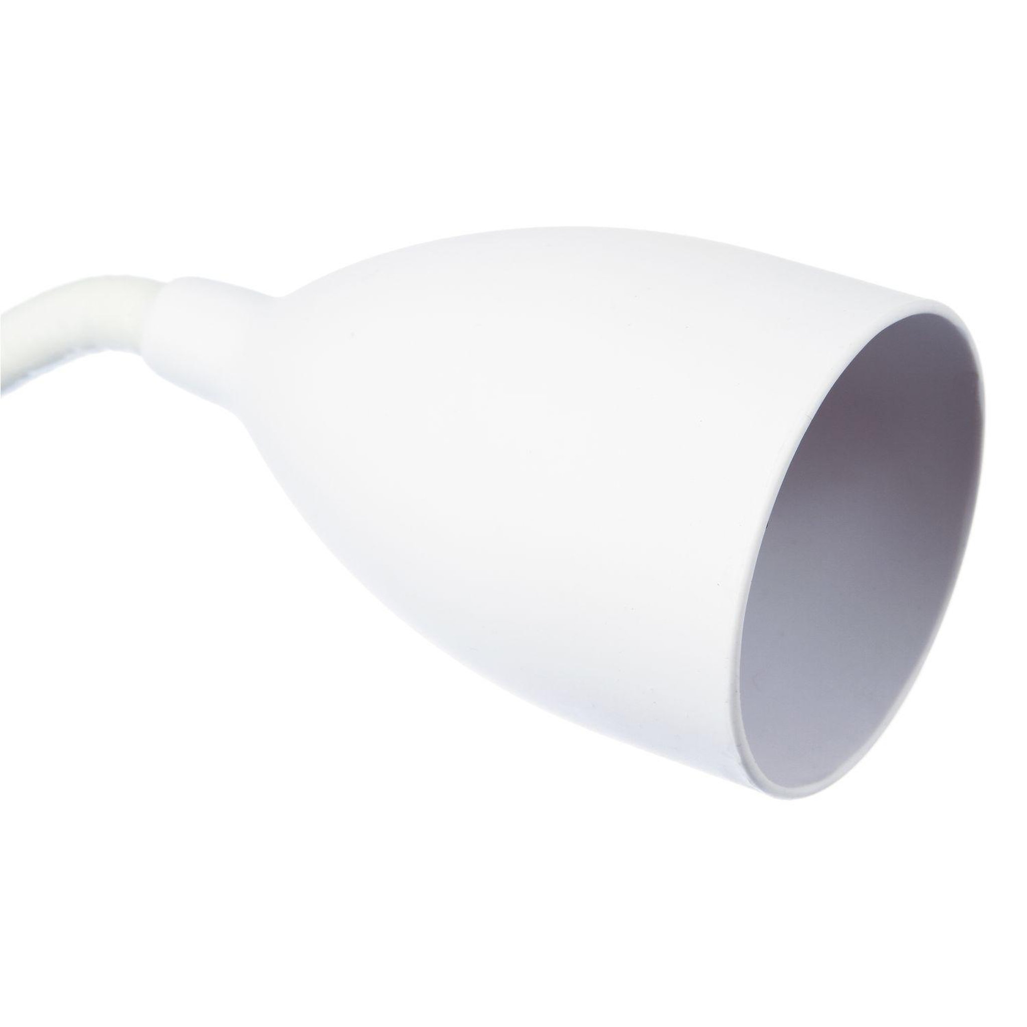 Voir la diapositive 2 : ATMOSPHERA Lampe à pince sily en métal -blanc