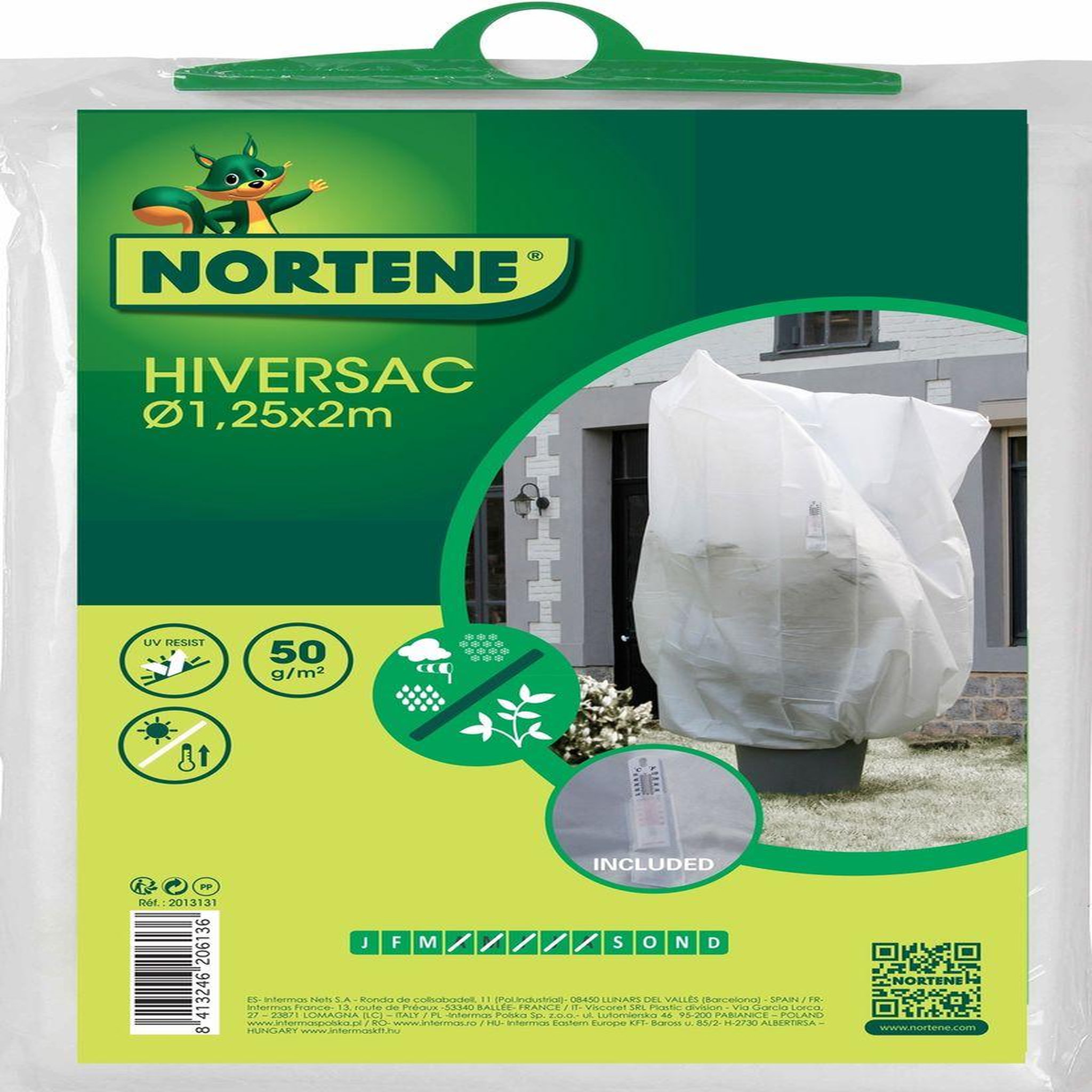 Nortene Housse d'hivernage  Hiversac  - 50 g/m2