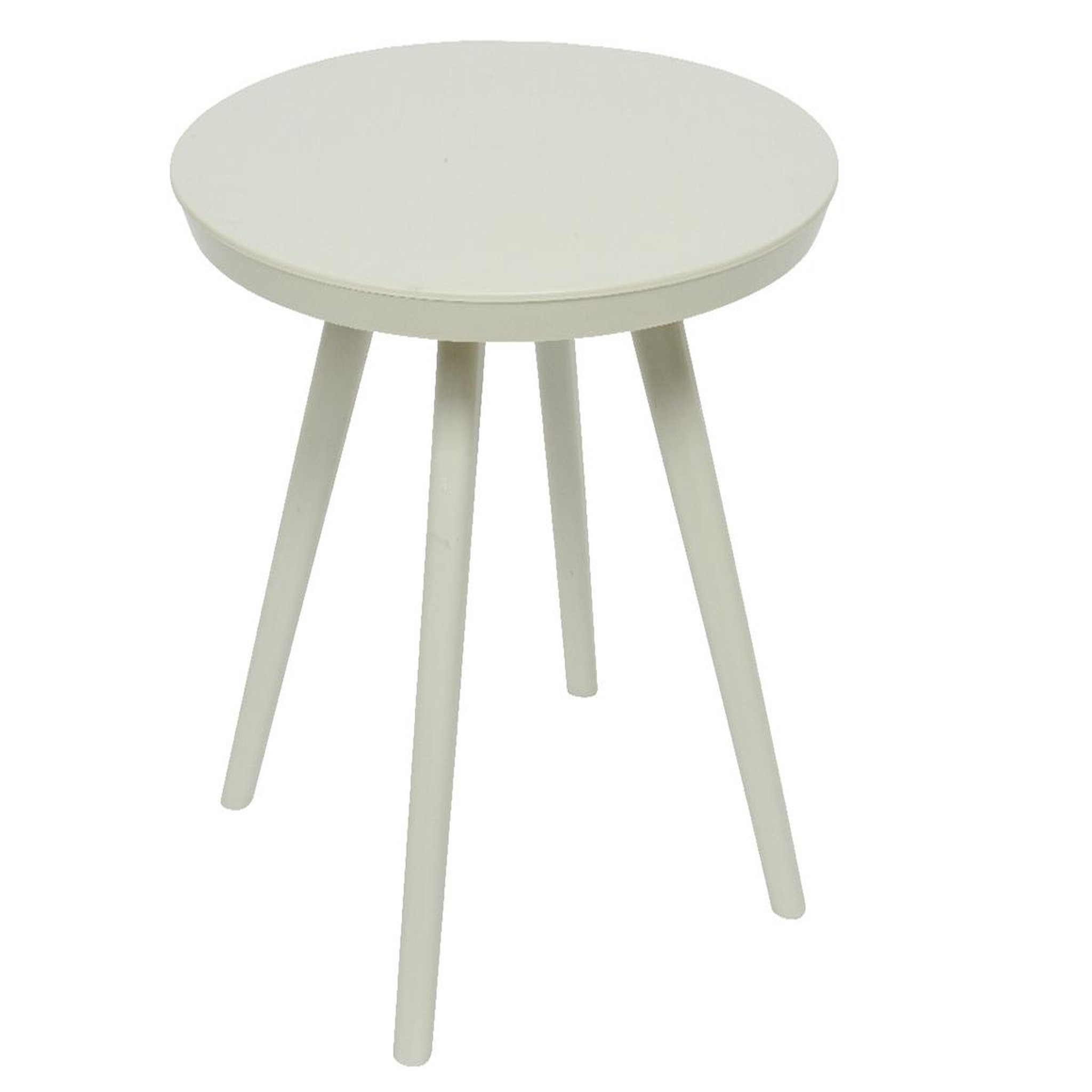 Voir la diapositive 4 : JARDIDECO Salon de jardin en plastique marbella blanc - jardideco