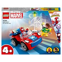 LEGO 10781 Marvel Spidey et Ses Amis Extraordinaires Miles Morales : Le  Techno-Trike de Spider-Man, Jouet Enfants +4 Ans - ADMI