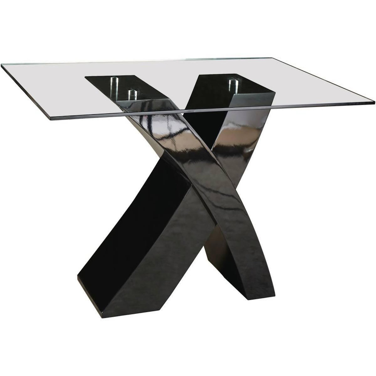 Habitat et Jardin Table repas  Mona  - 150 x 90 x 74 cm - Noir