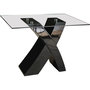 Voir la diapositive 1 : Habitat et Jardin Table repas  Mona  - 150 x 90 x 74 cm - Noir
