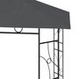 Voir la diapositive 3 : VIDAXL Belvedere 3x3x2,7 m Anthracite 160 g/m^2