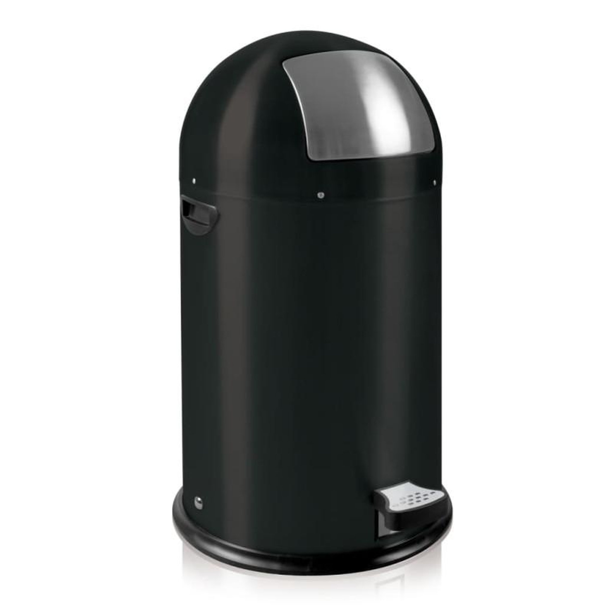 Voir la diapositive 2 : EKO EKO Poubelle à pédale Kickcan 33 L Noir mat