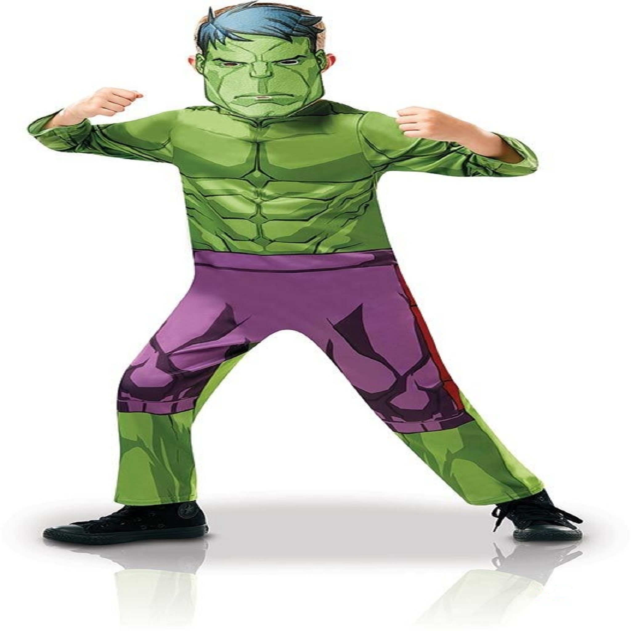 RUBIES Déguisement Classique taille L 7/8 ans -  Marvel Hulk 
