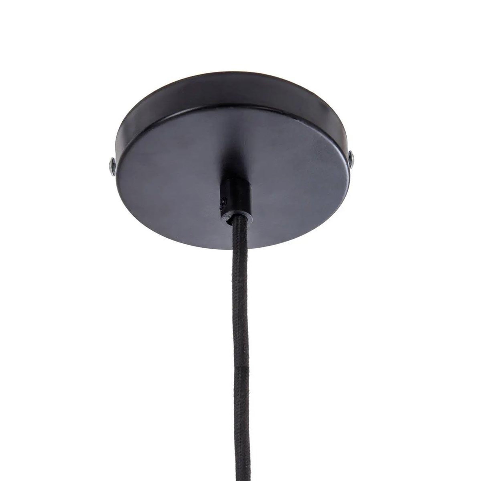 Voir la diapositive 3 : ATMOSPHERA Lampe suspension en bambou  sinai  45cm beige