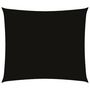 Voir la diapositive 2 : VIDAXL Voile de parasol tissu oxford rectangulaire 2,5x3 m noir