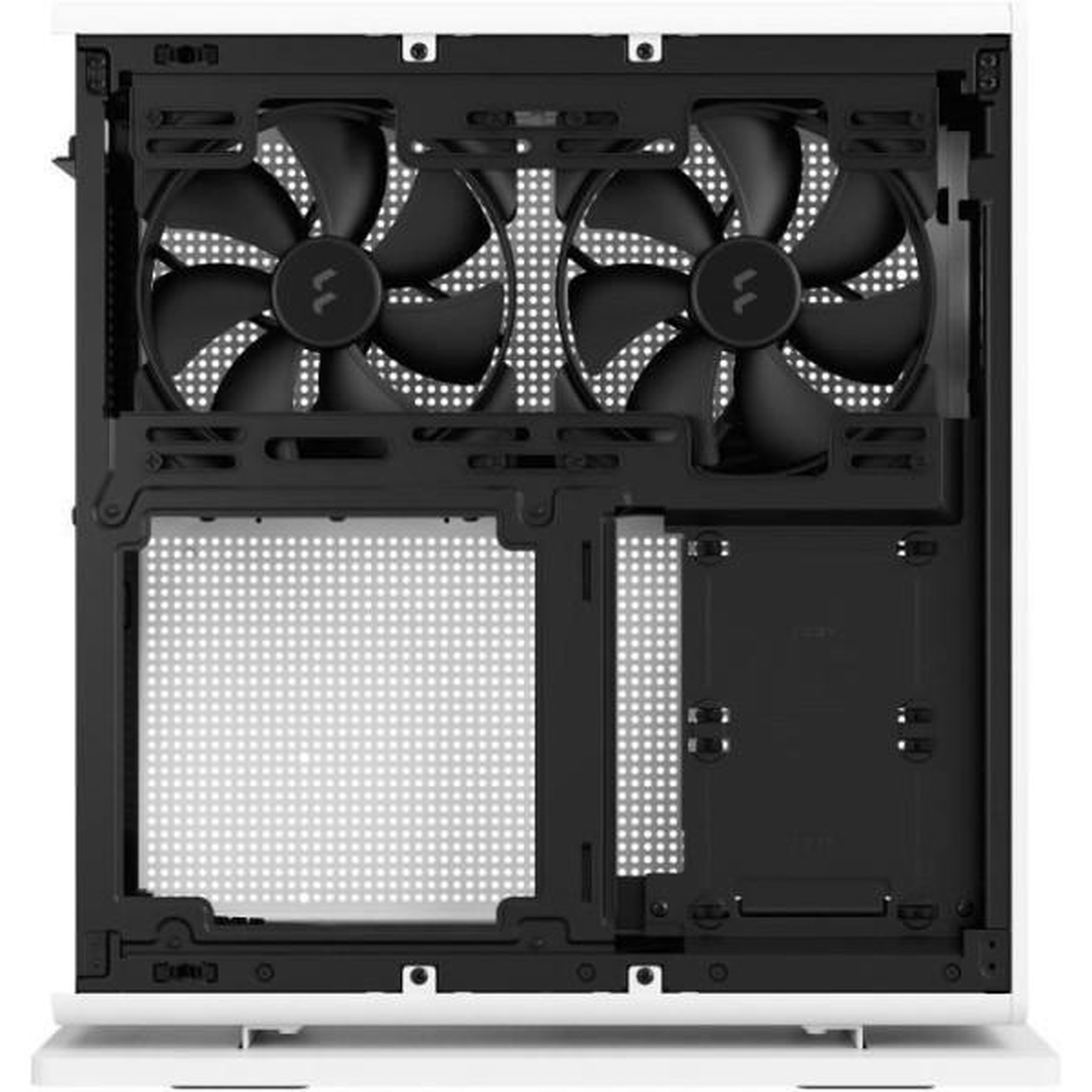 Voir la diapositive 5 : Fractal Design Boîtier Mini Tour - FRACTAL DESIGN - Ridge White mITX - PCIe 4.0 - Blanc