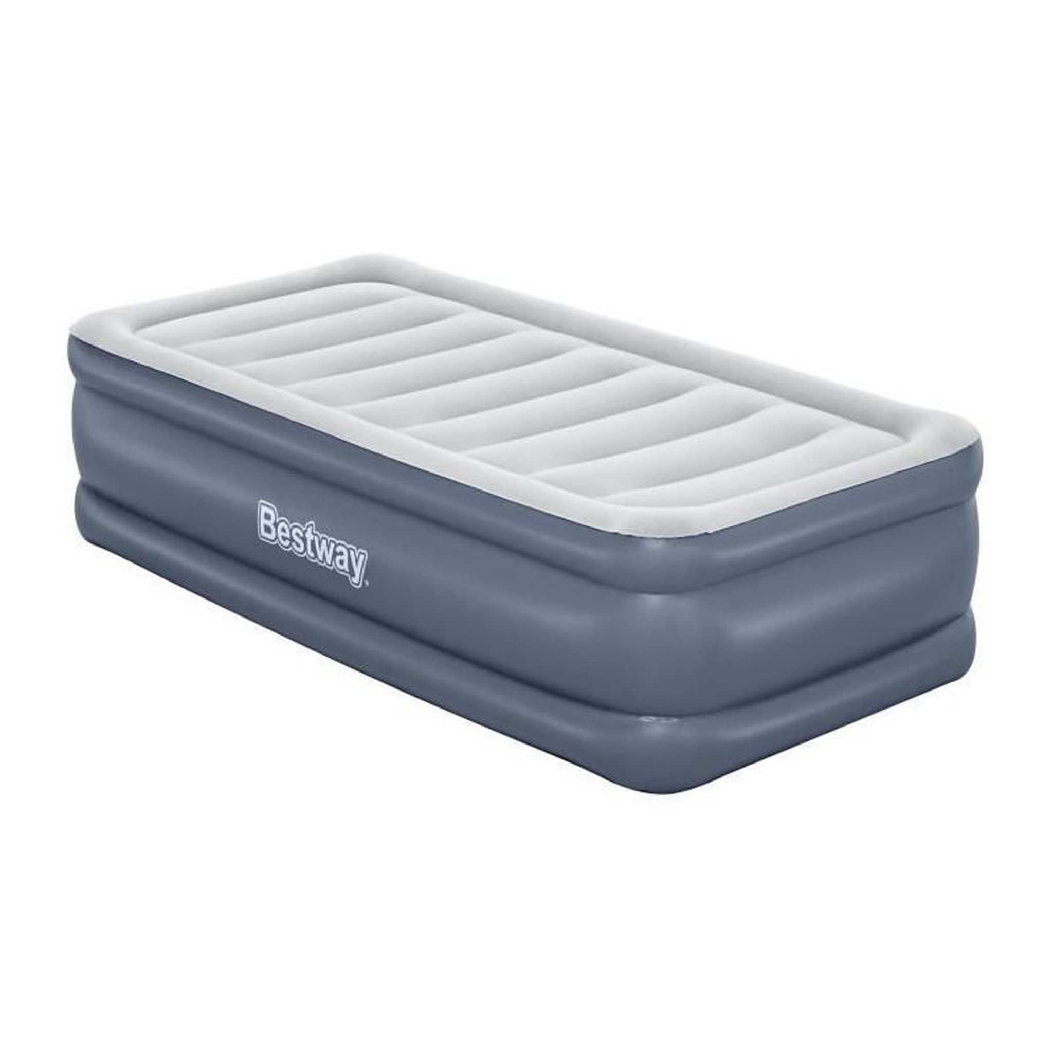 Voir la diapositive 2 : BESTWAY Lit gonflable - BESTWAY - 6713G - Tritech™ - 1 place, 191 x 97 x 51 cm, pompe électrique intégrée, cadre de lit