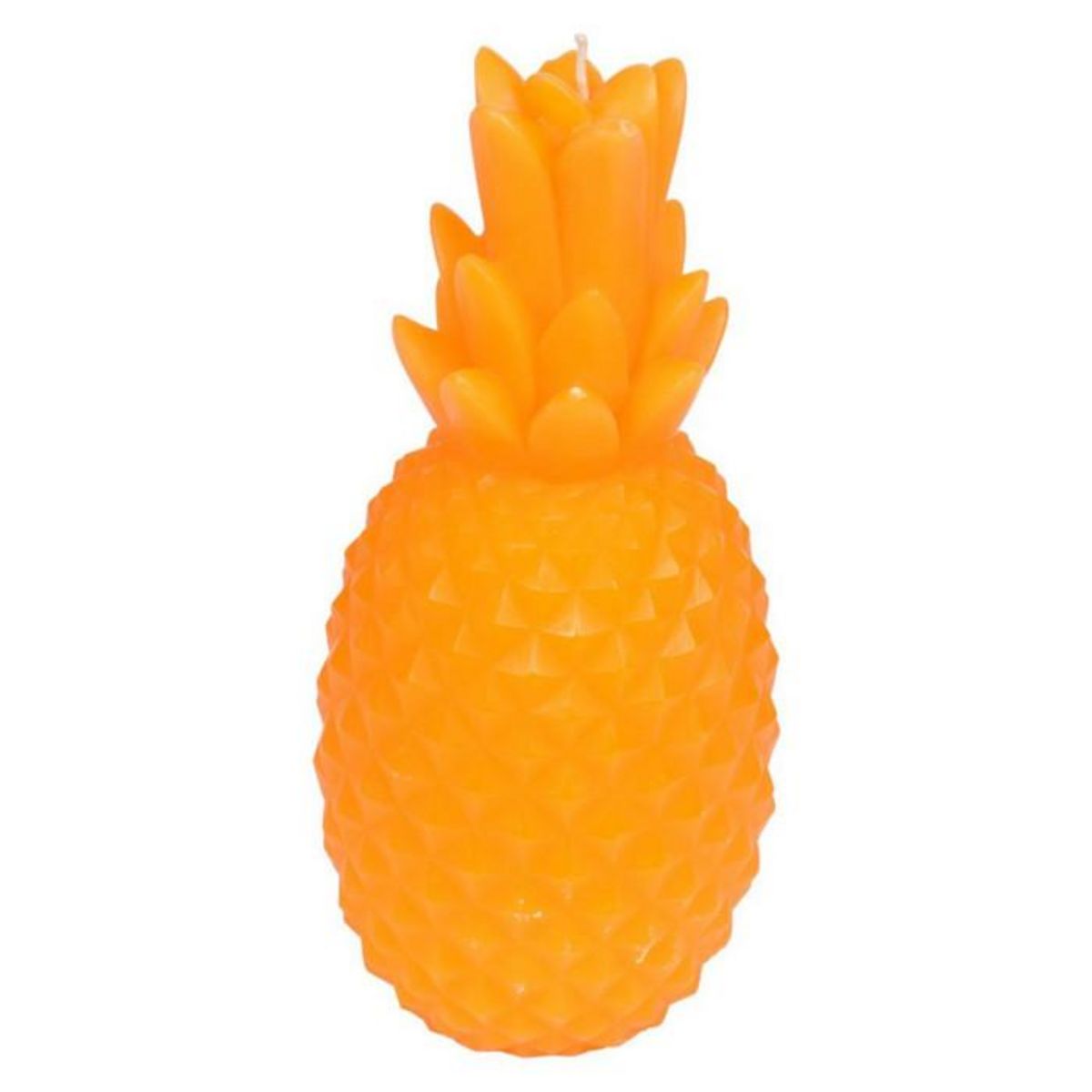 Paris Prix Bougie Déco  Ananas Tropical  20cm Orange