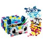 LEGO DOTS 41805 Le tiroir animal créatif, Kit de Mosaïque avec Briques, Boîte de Rangement pour Bijoux, Vide-Poches, Loisir Créatif