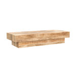 Rendez vous déco Table basse rectangulaire en bois de manguier-Aréto