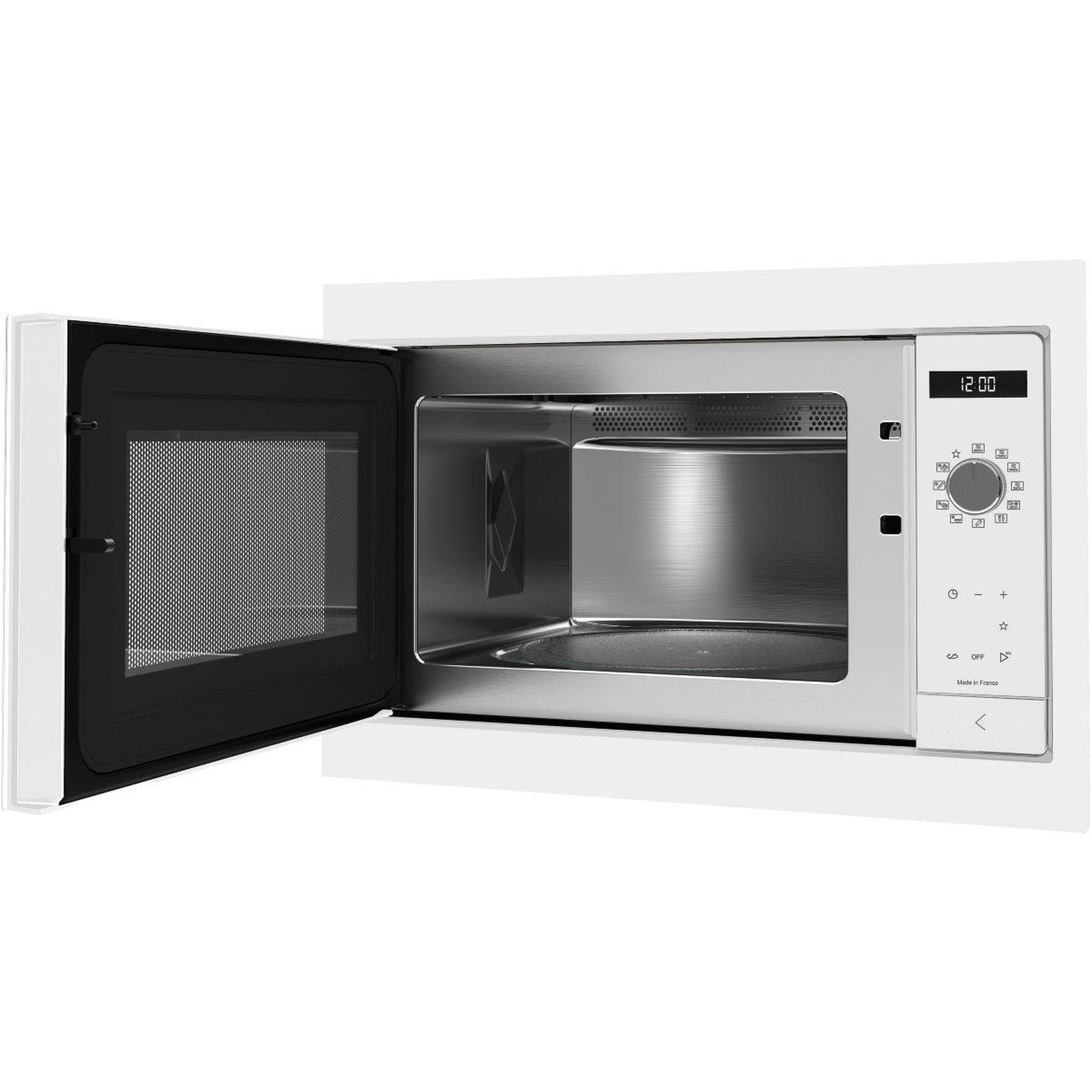 Voir la diapositive 3 : De Dietrich Micro ondes encastrable DME4310W Blanc Eternel