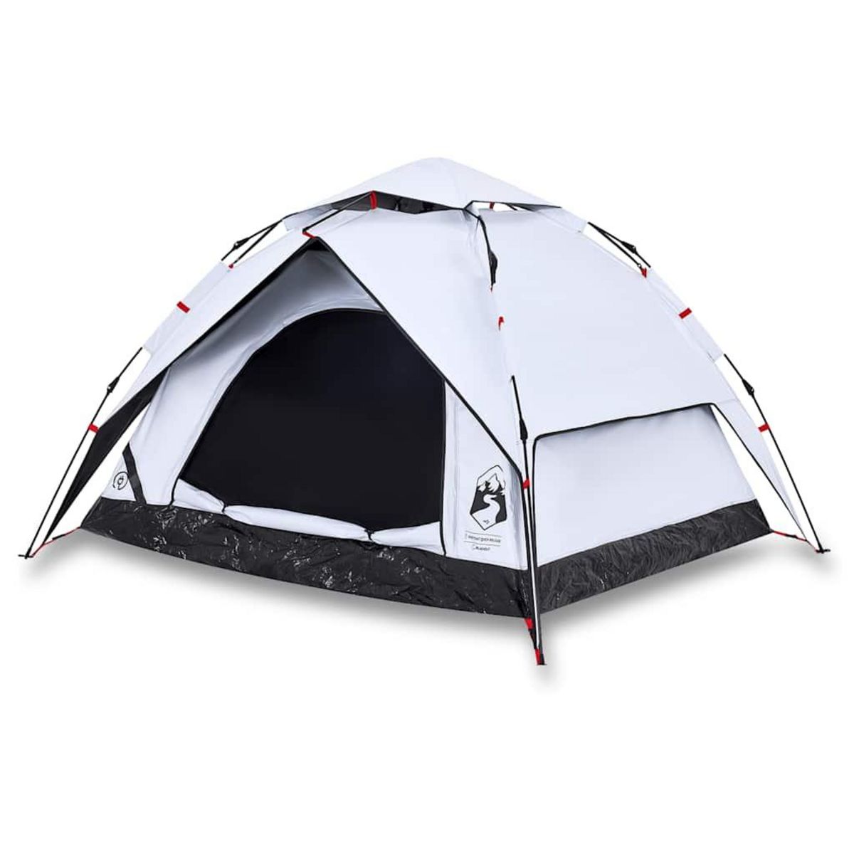 VIDAXL Tente de camping a dome 3 personnes liberation rapide