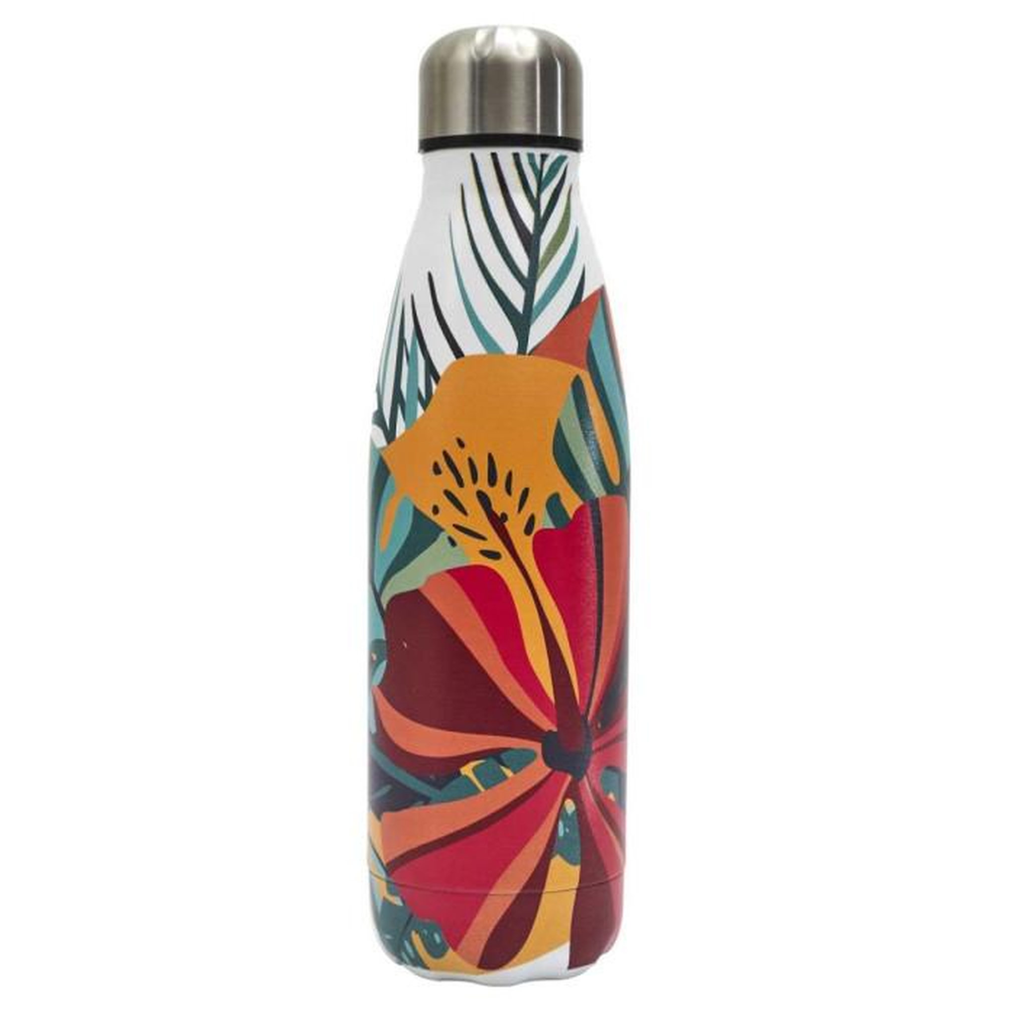 Paris Prix Bouteille Isotherme en Inox  Exotique  50cl Multicolore