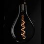 Voir la diapositive 2 : Paris Prix Ampoule Design  Spirale  30cm Transparent