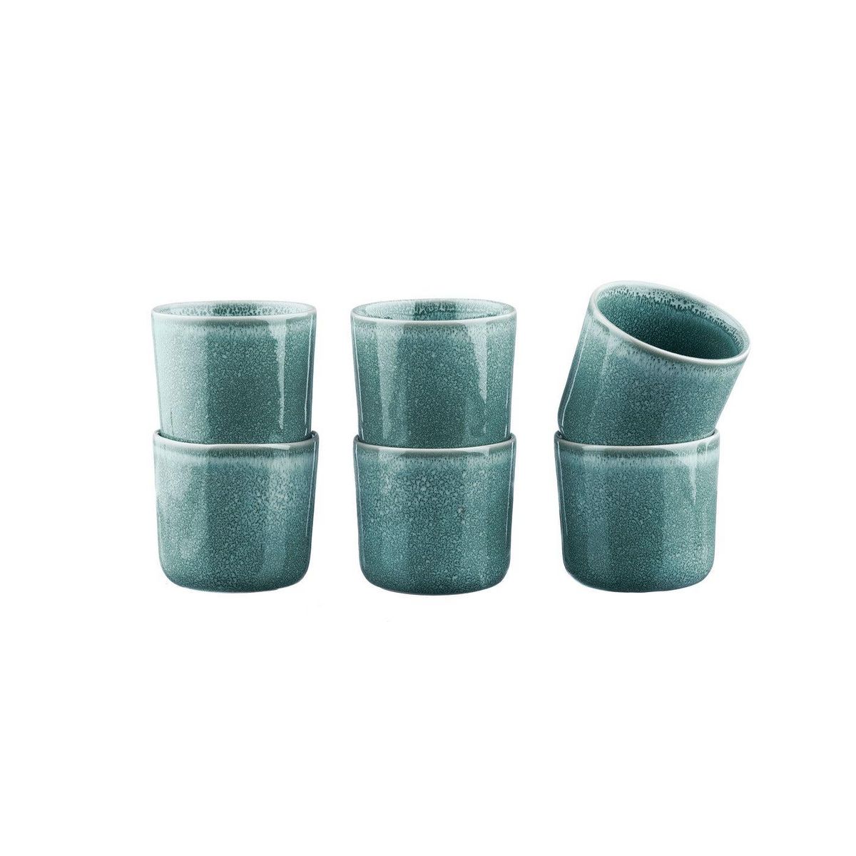 BJORN Mug MAGMA 20cl - 6 pièces - Cobalt