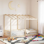 VIDAXL Lit pour enfants sans matelas 100x200 cm bois massif de pin