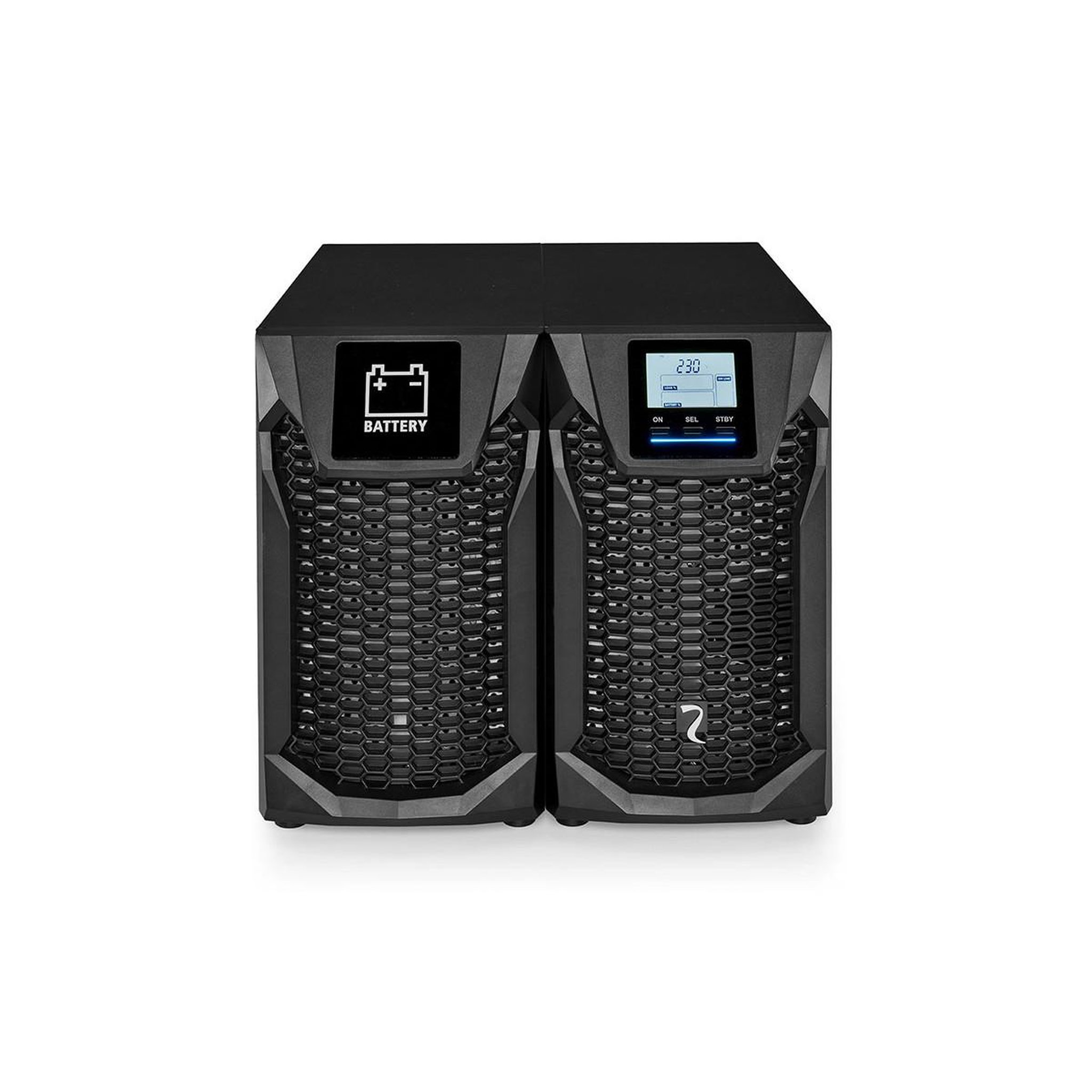 Voir la diapositive 2 : RIELLO Riello sentinel pro2 700 alimentation d'énergie non interruptible double-conversion (en ligne) 0,7 kva 700 w 4 sortie(s) ca