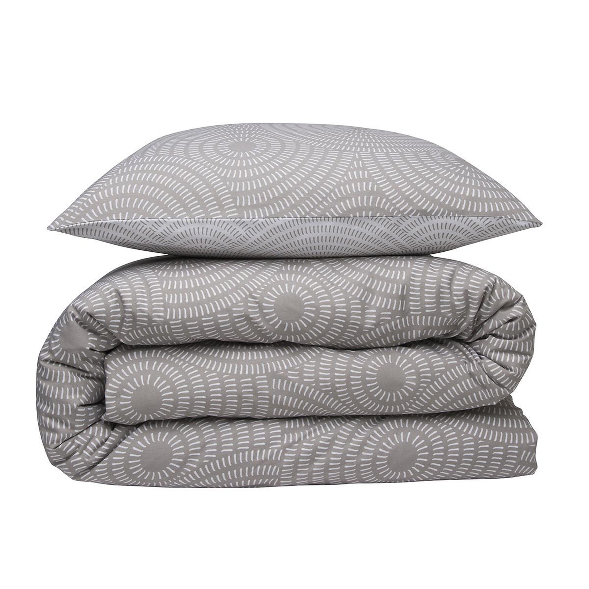 Voir la diapositive 2 : FUTURE HOME Parure de lit 2 personnes en polycoton 57 fils