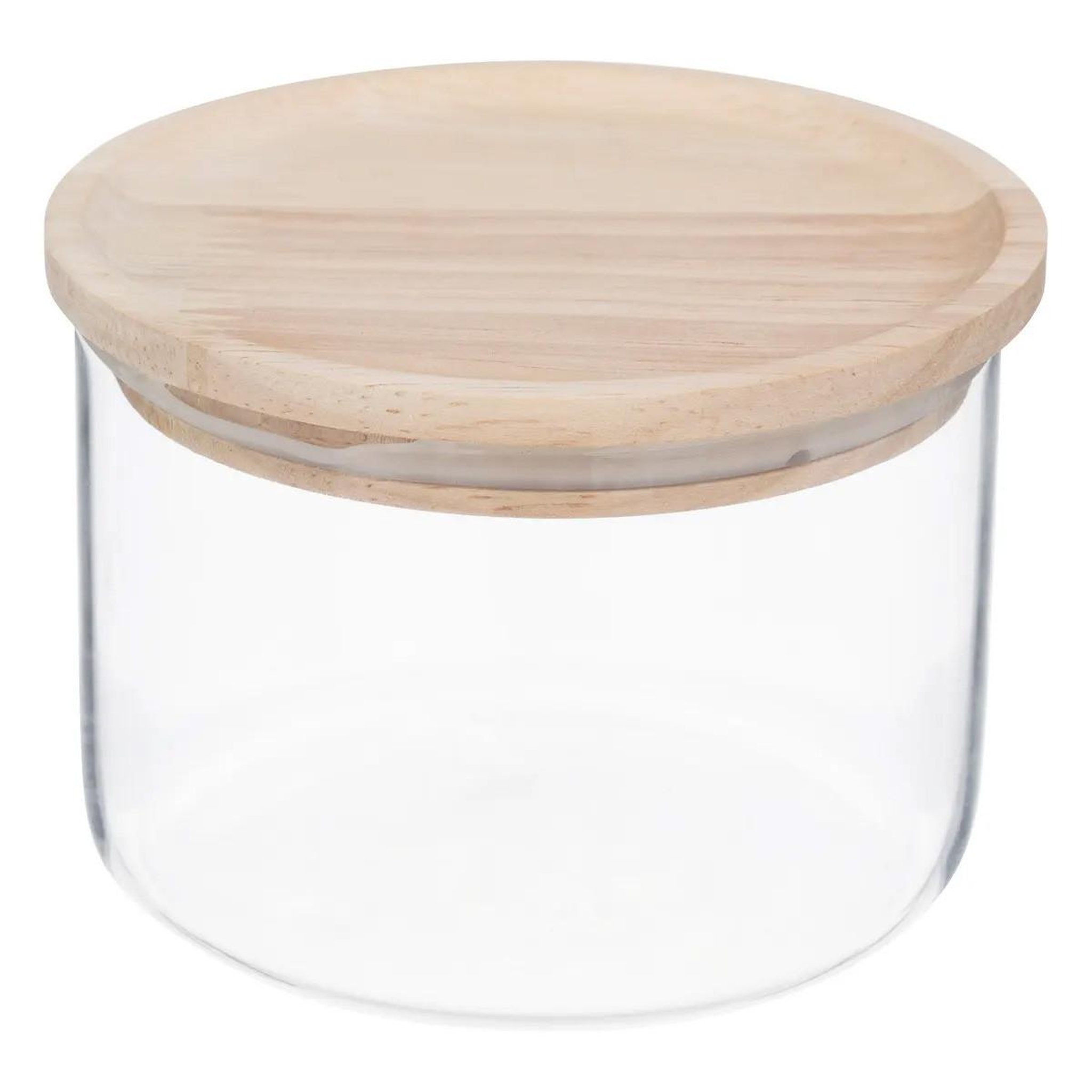 FIVE Bocal en verre  hermet  0,33l transparent & naturel