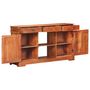 Voir la diapositive 2 : VIDAXL Buffet 135x35x75 cm Bois d'acacia solide