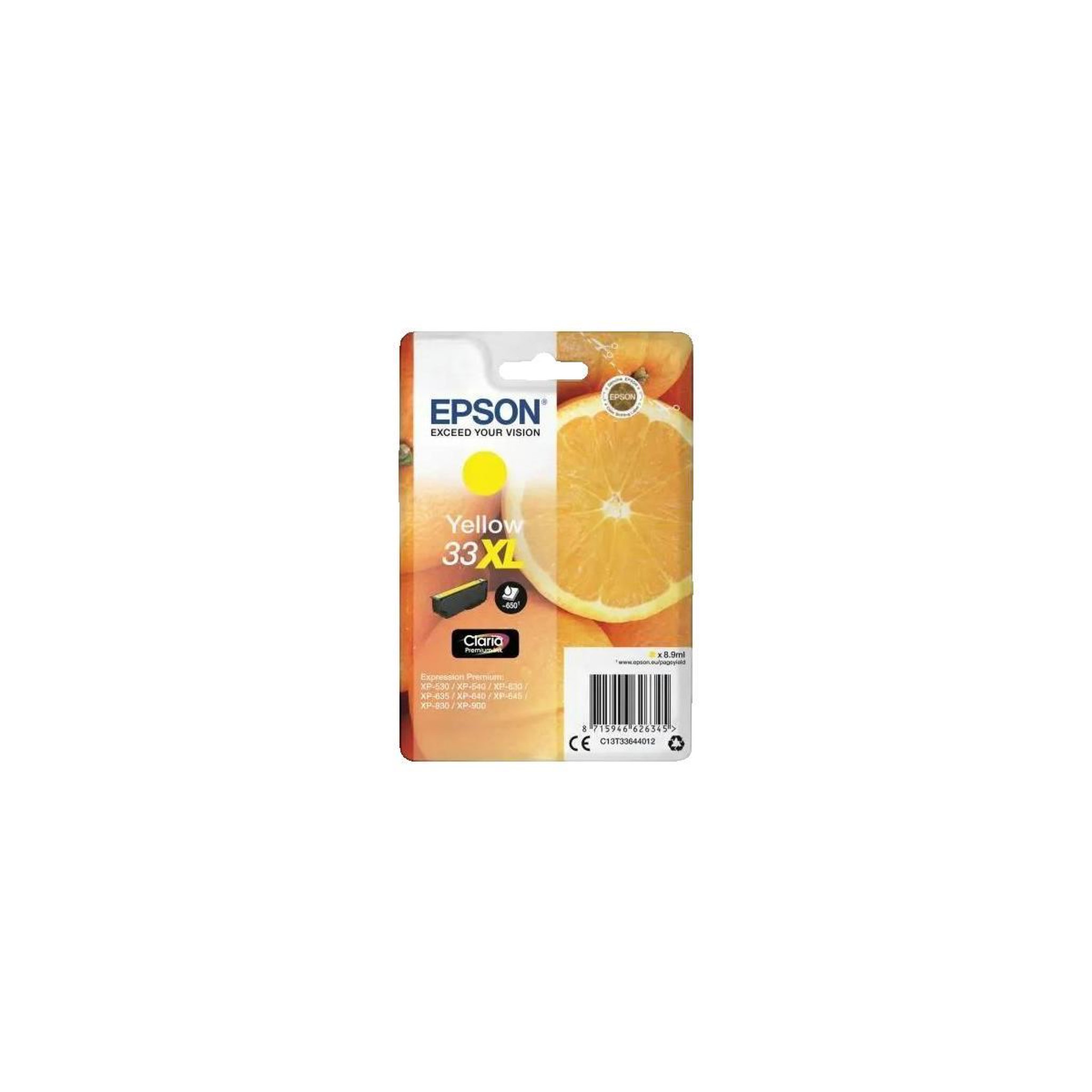 Epson Cartouche d'encre Epson Haute Capacité Jaune