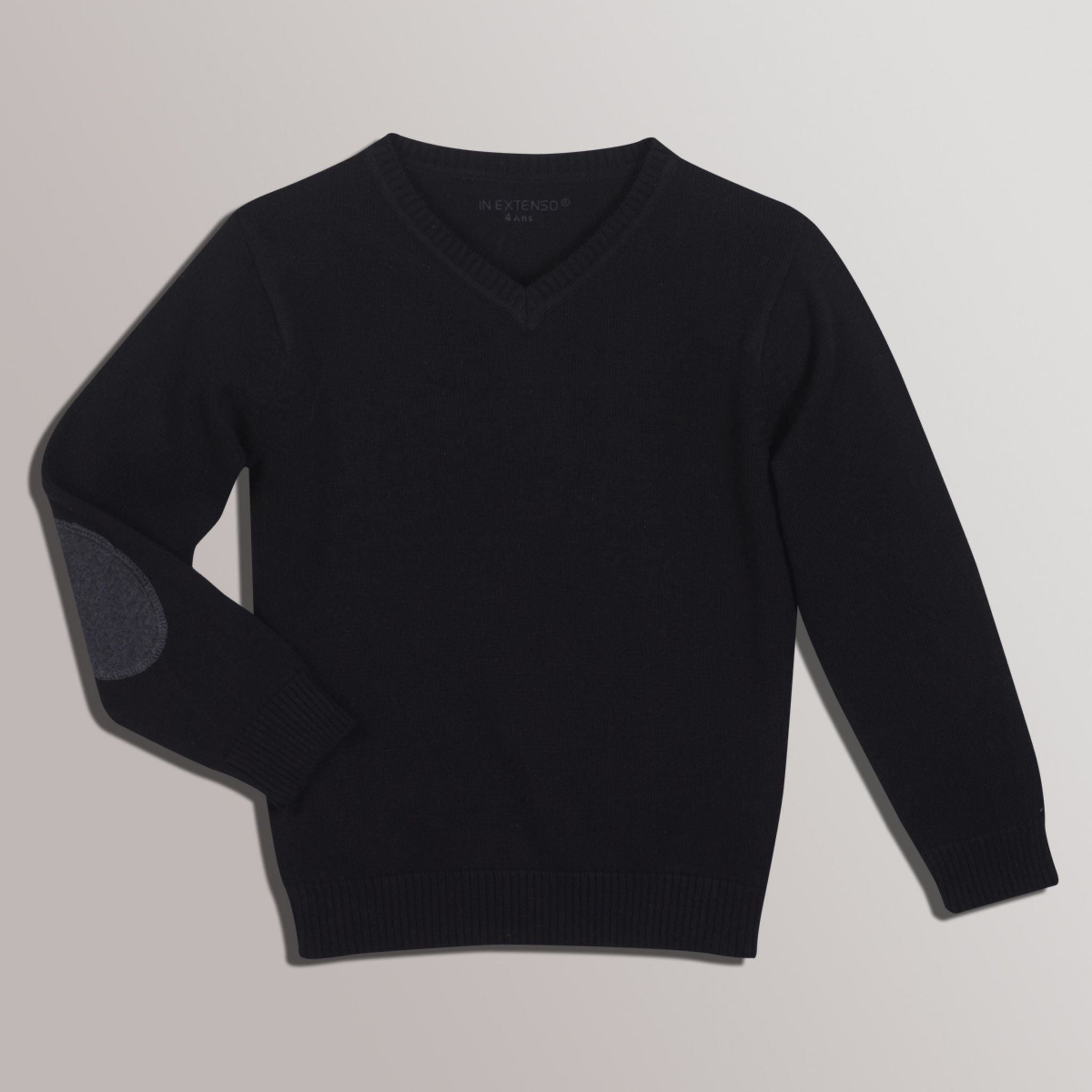 Pull en tricot à col en V pour adolescent,pulls en émail précieux,laine