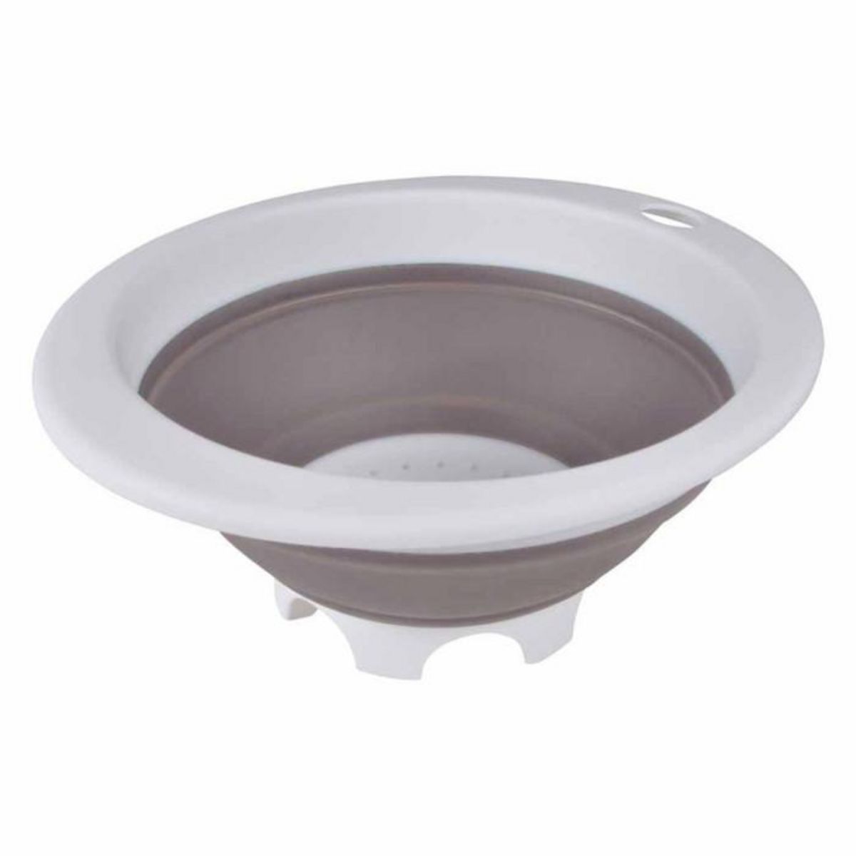 Paris Prix Passoire de Cuisine  Rétractable  27cm Taupe