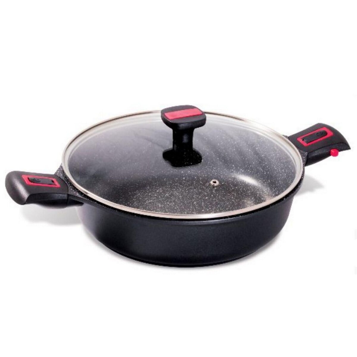 BAUMALU Sauteuse anti-adhésive 28cm + couvercle - 383604