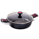 BAUMALU Sauteuse anti-adhésive 28cm + couvercle - 383604