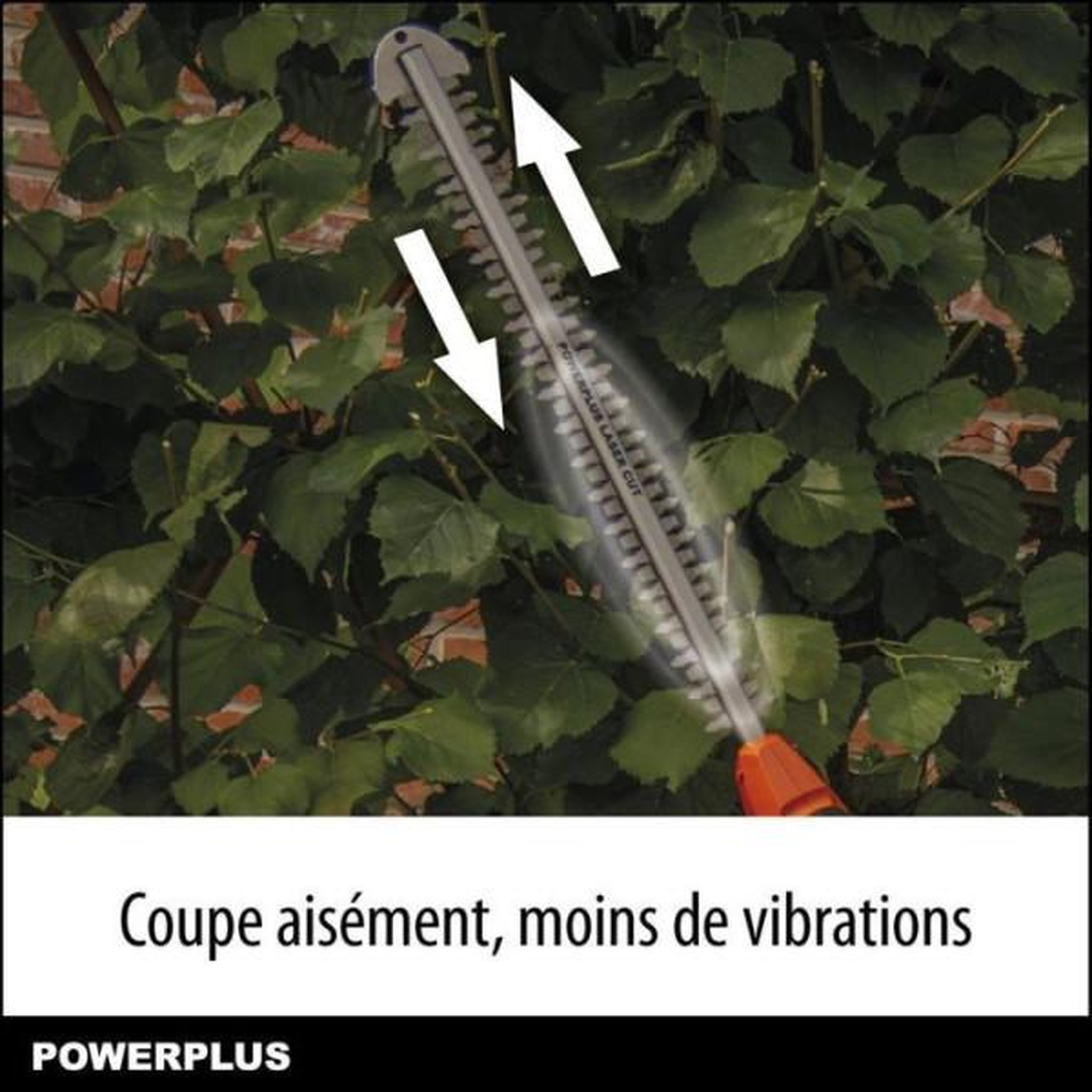 Voir la diapositive 2 : MARKET24 Taille-haie a batterie 40 volts lame 60 cm