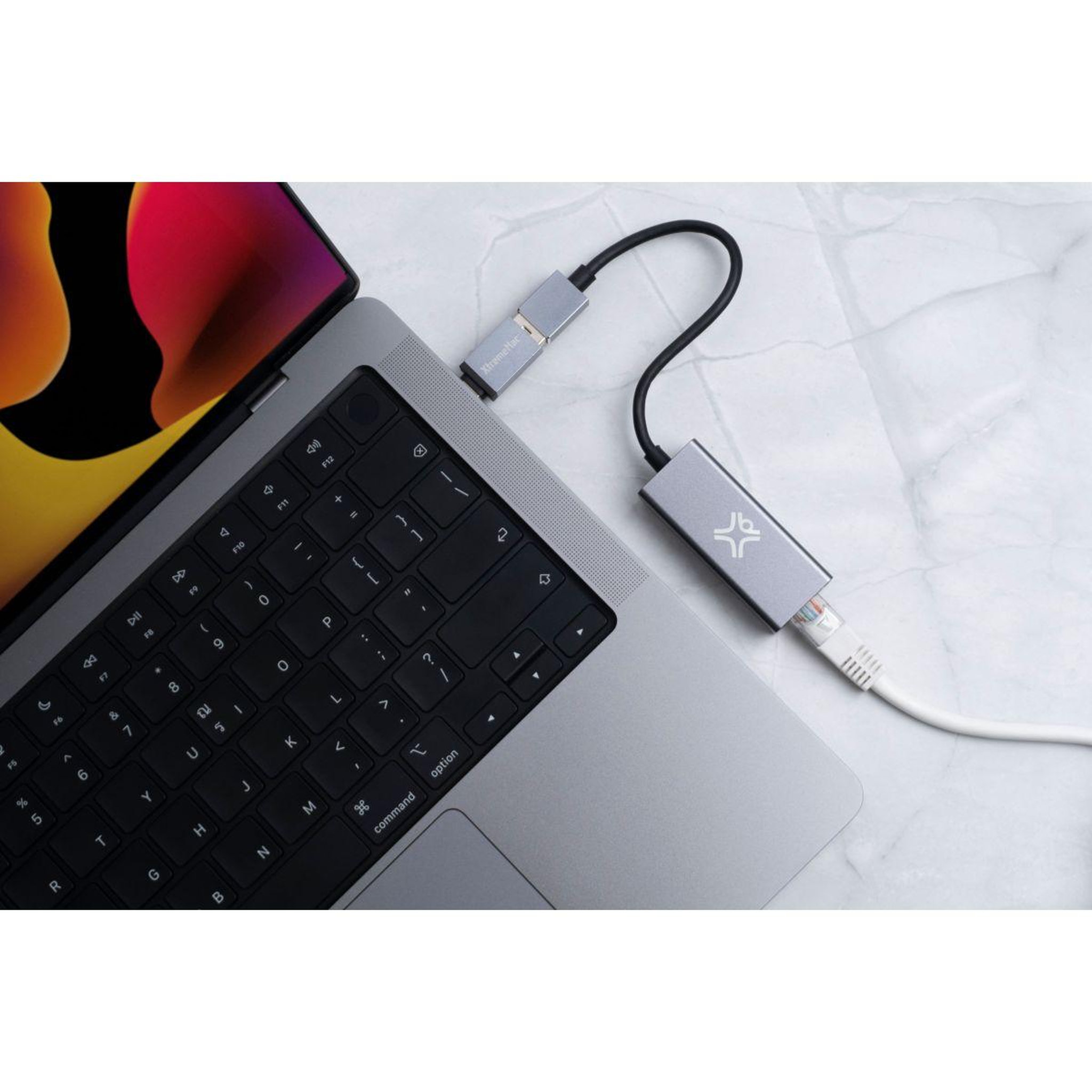 Voir la diapositive 4 : XTREMEMAC Adaptateur usb a vers rj45 femelle