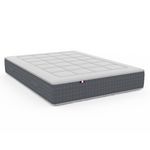 IDLITERIE Matelas ressorts ensachés 7 zones MAX - soutien ferme et réversible. Coloris disponibles : Blanc