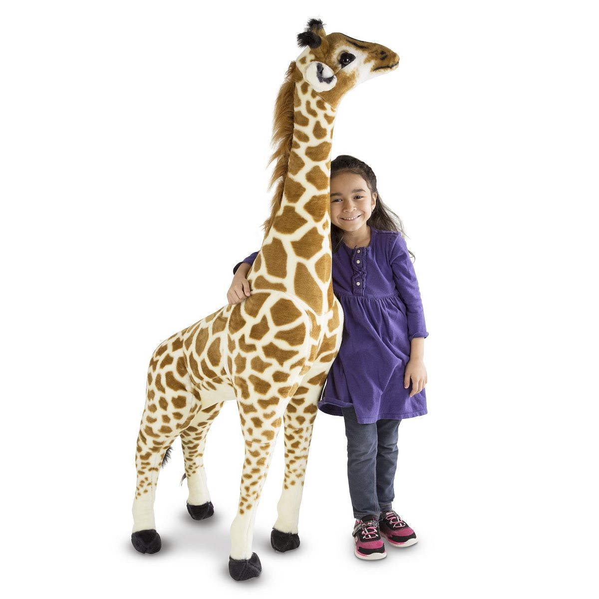 Melissa & Doug Peluche girafe géante 140 cm