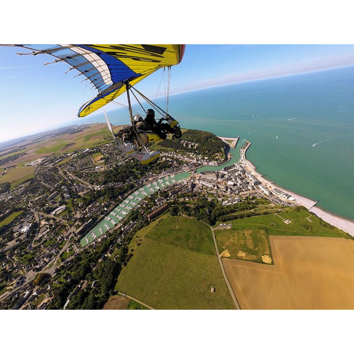 Smartbox Survol inoubliable des hameaux de la côte normande en ULM - Coffret Cadeau Sport & Aventure