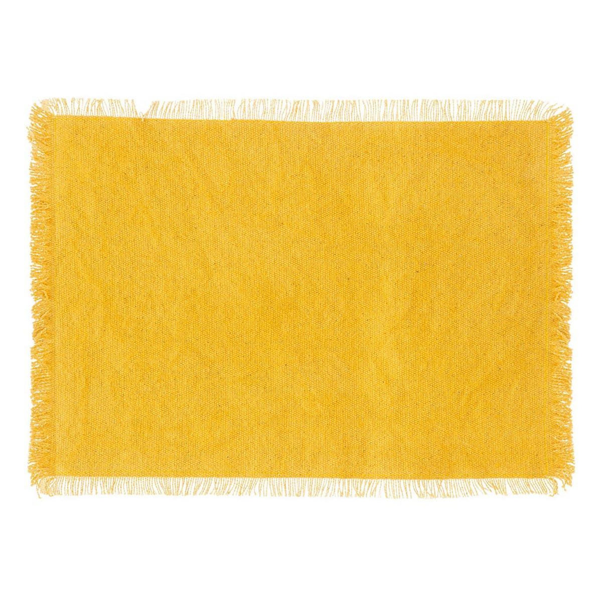 SECRET DE GOURMET Set de Table Déco  Maha  30x45cm Jaune