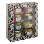 ATMOSPHERA Coffret 8 Bougies Parfumées  Sujan  24cm Multicolore