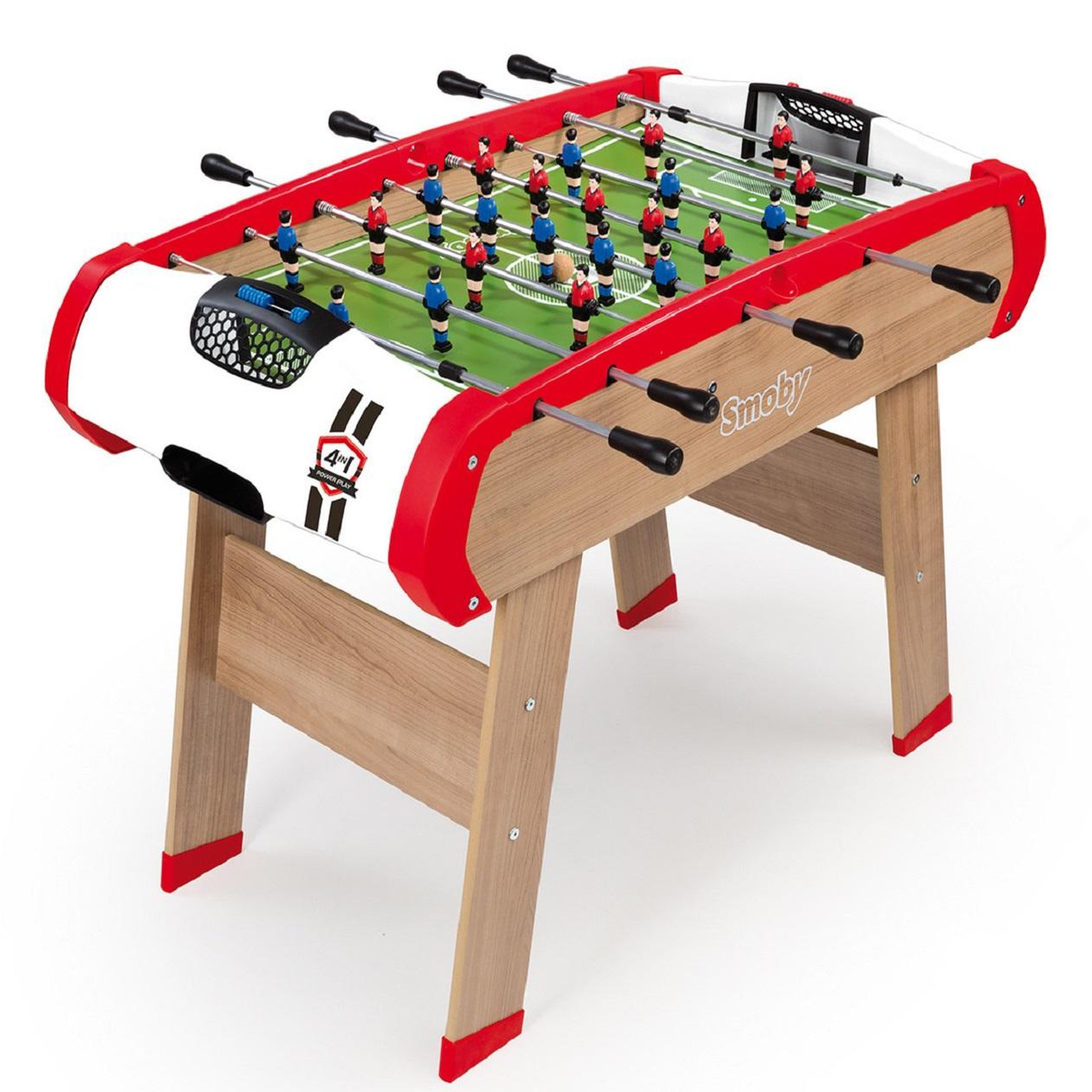 Voir la diapositive 3 : SMOBY Babyfoot Powerplay 4 en 1