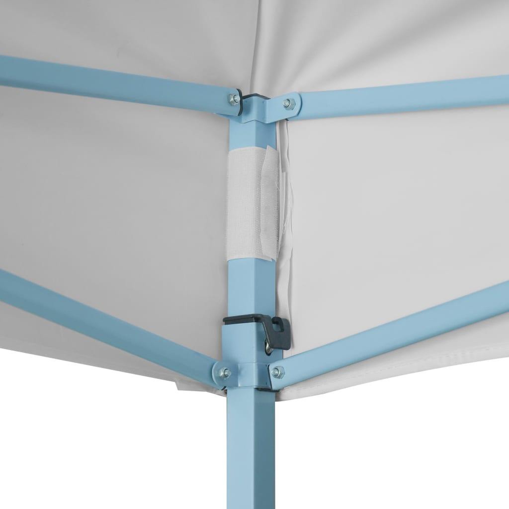 Voir la diapositive 4 : VIDAXL Tente de reception pliable professionnelle 3x4 m Acier Blanc