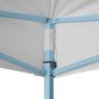Voir la diapositive 4 : VIDAXL Tente de reception pliable professionnelle 3x4 m Acier Blanc