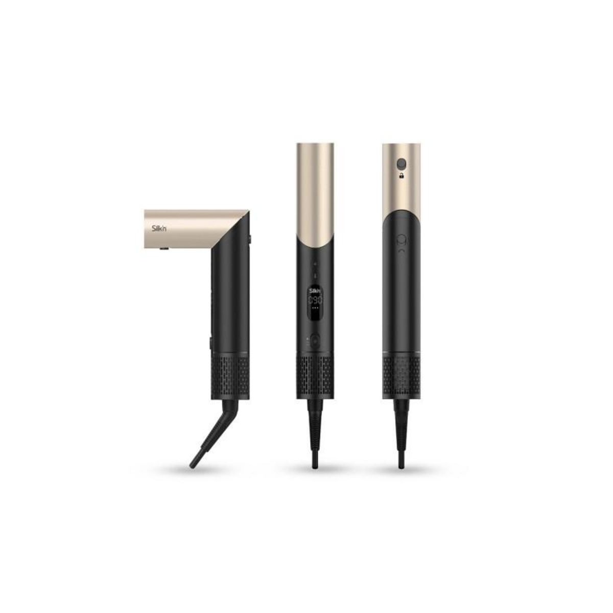 SILK'N Sèche cheveux Silk n Silky Air Flex Noir Or