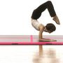 Voir la diapositive 2 : VIDAXL Tapis gonflable de gymnastique avec pompe 400x100x10cm PVC Rose