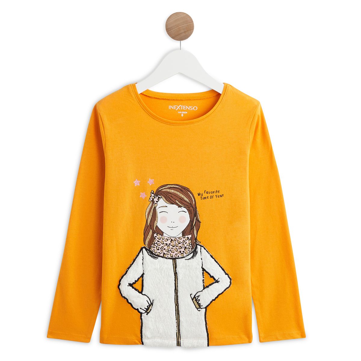 IN EXTENSO T-shirt manches longues fille