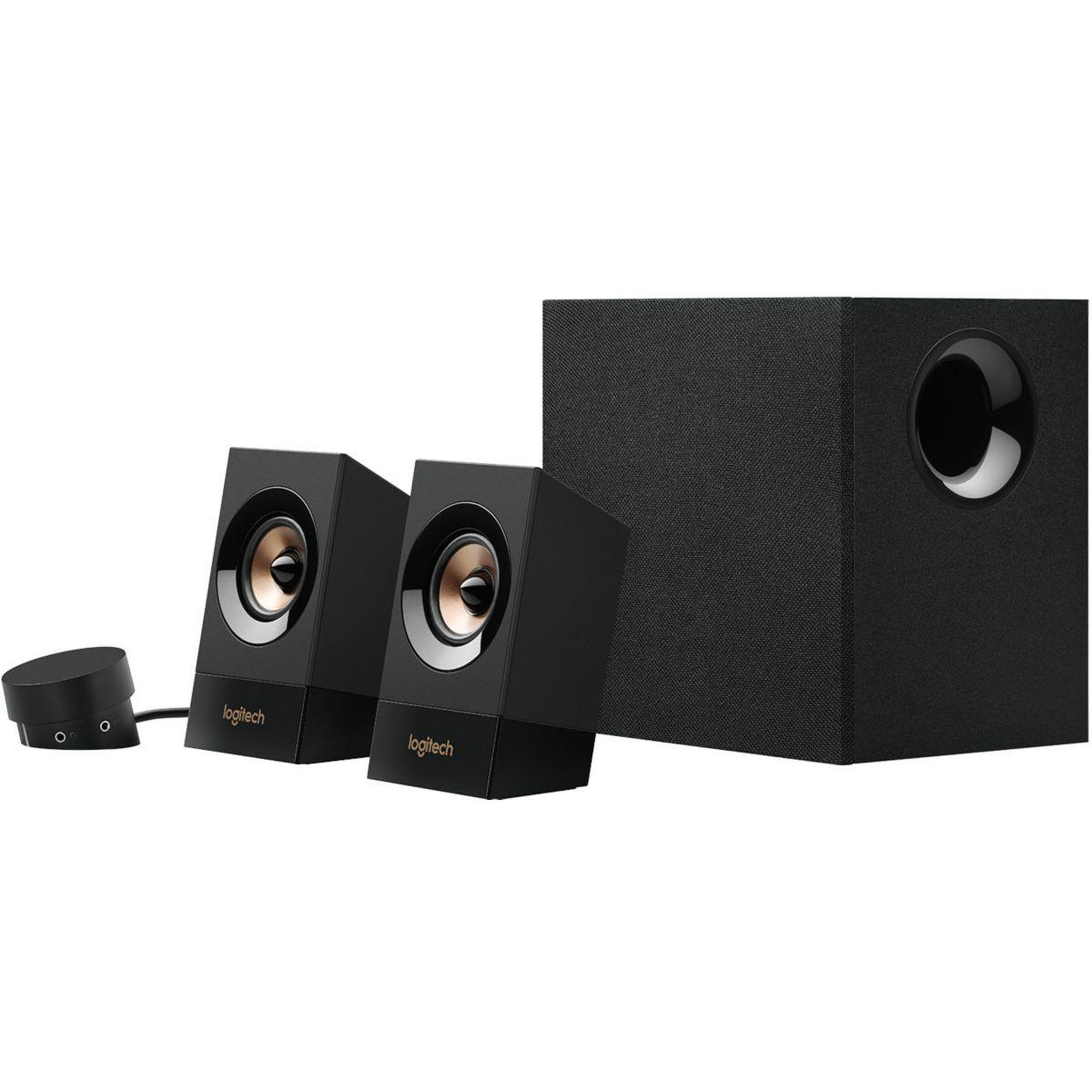 Voir la diapositive 2 : Logitech Enceinte PC Z533 2.1 Dark