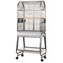 Voir la diapositive 1 : Strong Strong Cage pour perroquets Villa Nora Gris 67,7 x 51,5 x 154 cm