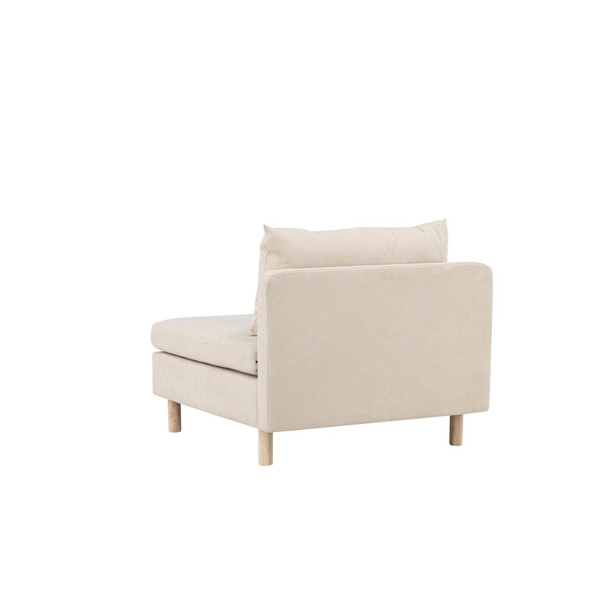 Voir la diapositive 5 : Paris Prix Module de canapé  zero  102cm beige