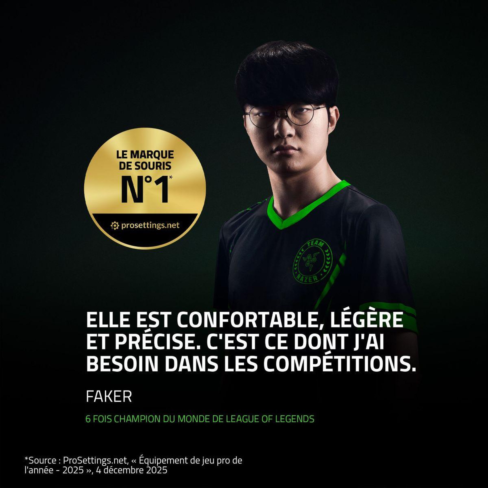 Voir la diapositive 3 : Razer Souris gamer sans fil viper v4 pro noir
