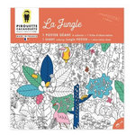 PIROUETTE CACAHOUETE Poster Geant - Coloriage - La Jungle